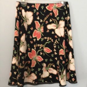CAbi floral skirt
